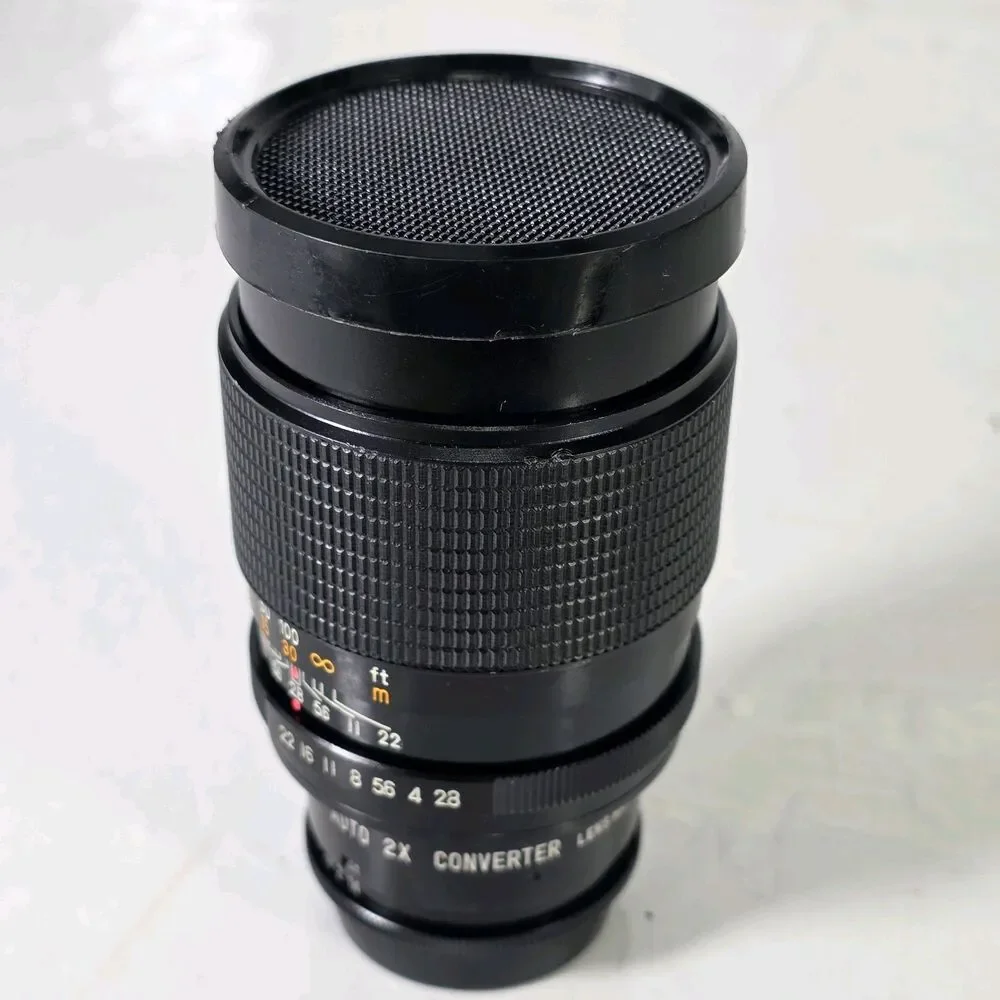 Hanimex Automatic Lens RARE 1:2.8 f=135mm-55mm W/Sears Auto Tele Converter